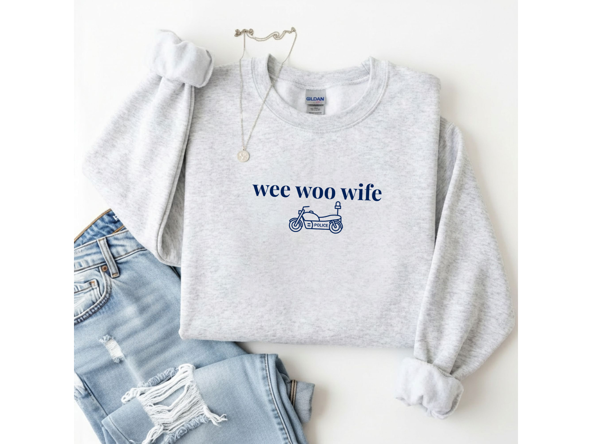 Wee Woo Wife Motor Crewneck