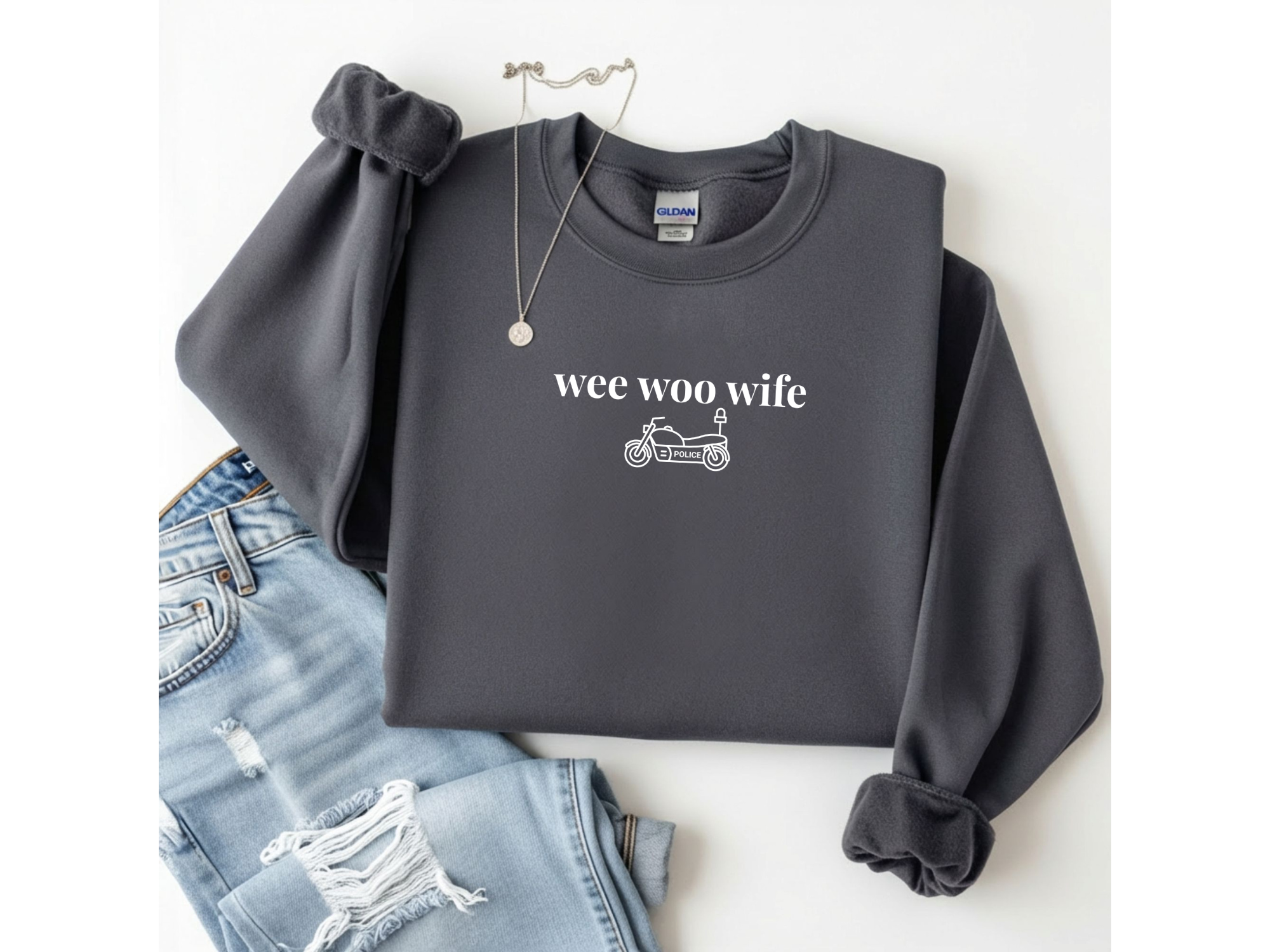 Wee Woo Wife Motor Crewneck