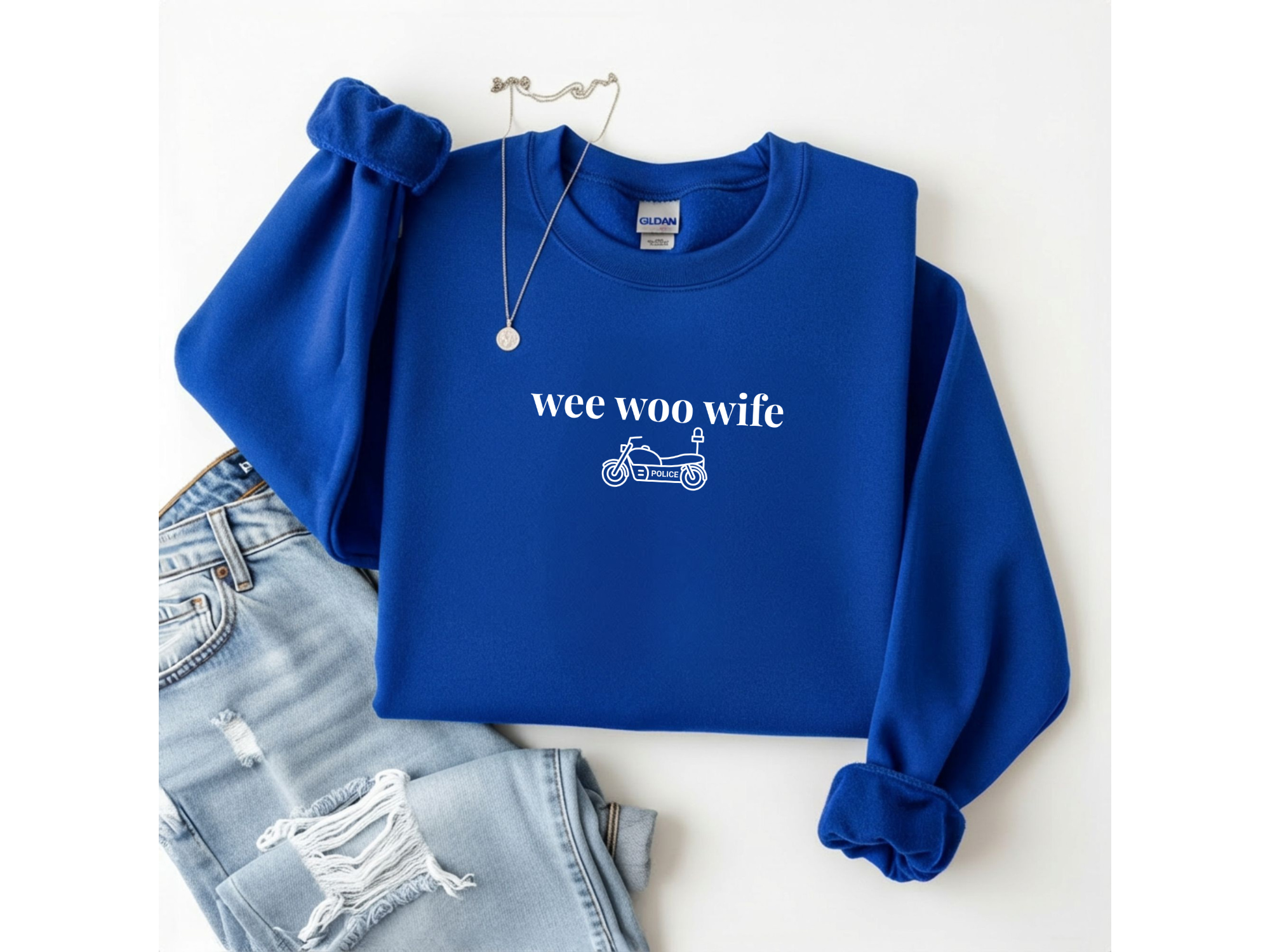 Wee Woo Wife Motor Crewneck