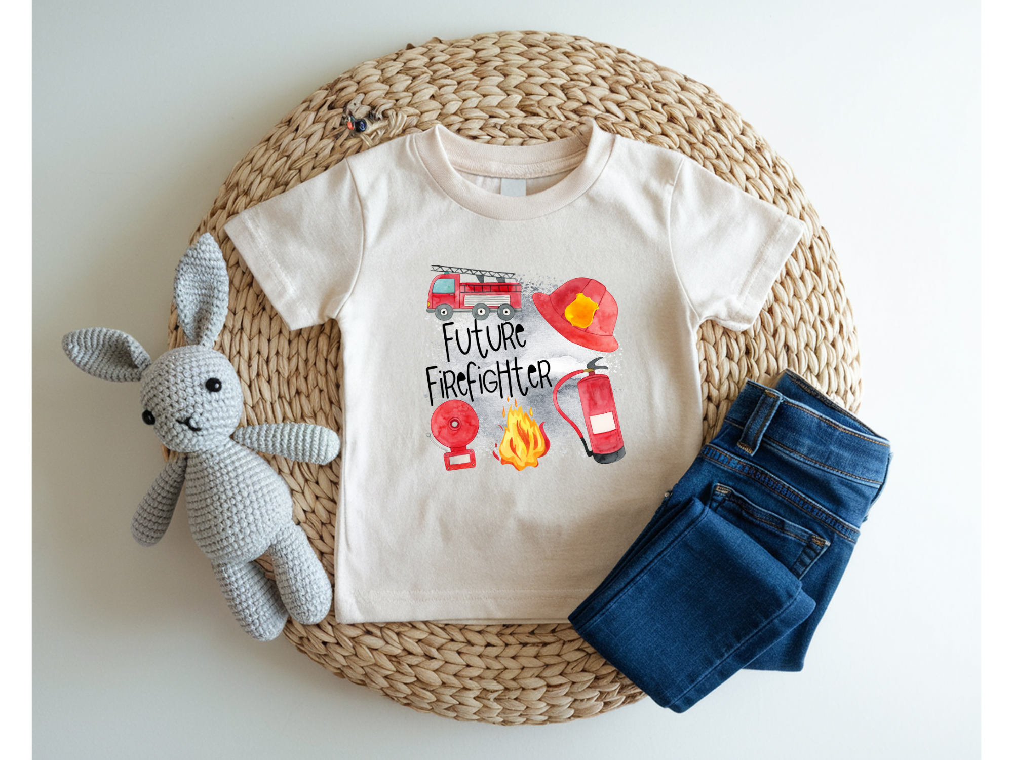 Future Firefighter Toddler Tee