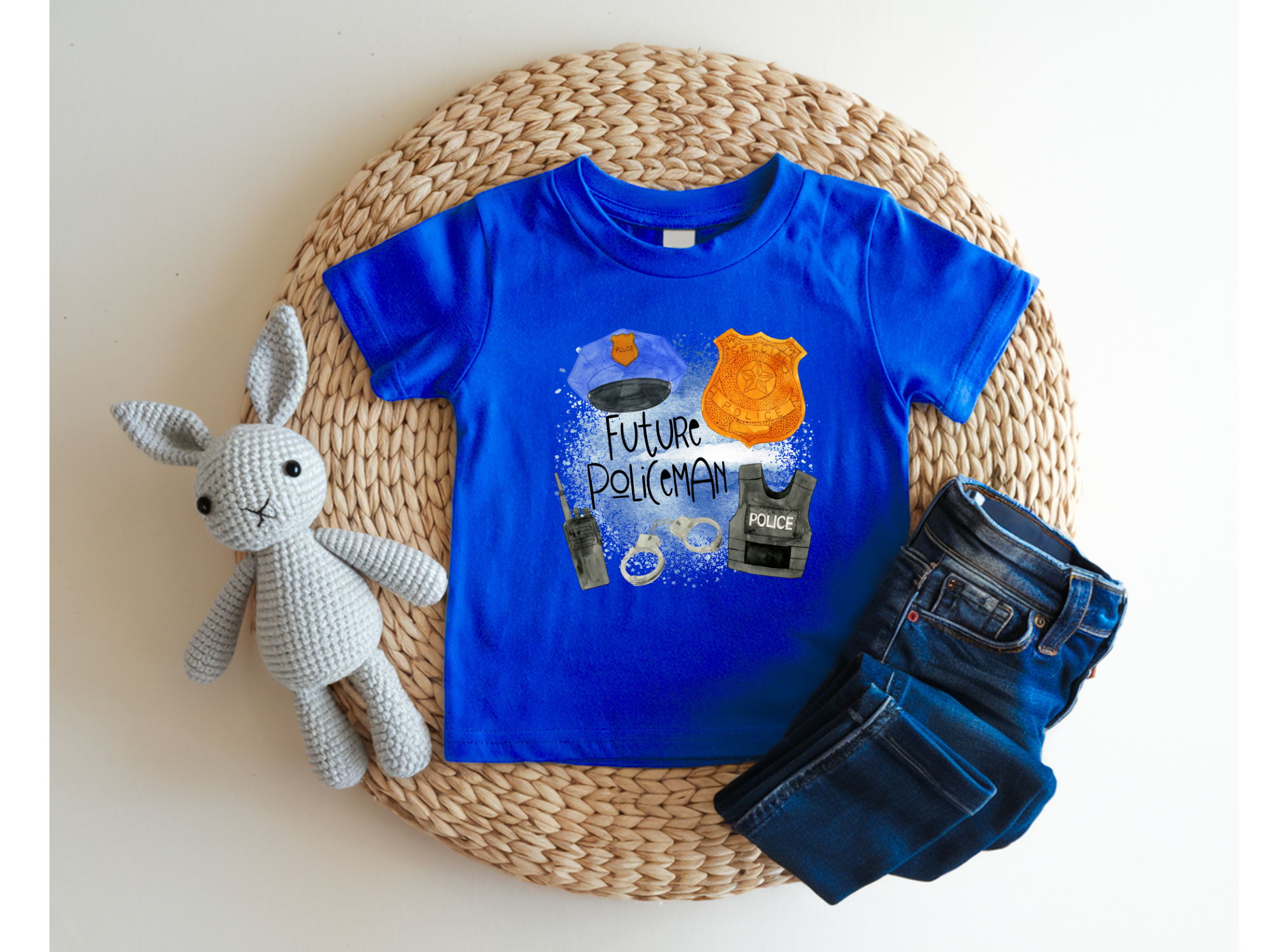 Future Policeman Toddler Tee