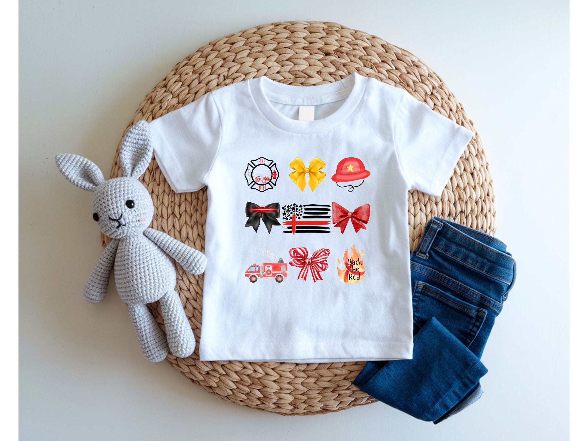 Fire Bow Toddler Tee