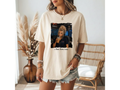 Blonde 911 Dispatcher Girl "I Live Here Now" Graphic Tee