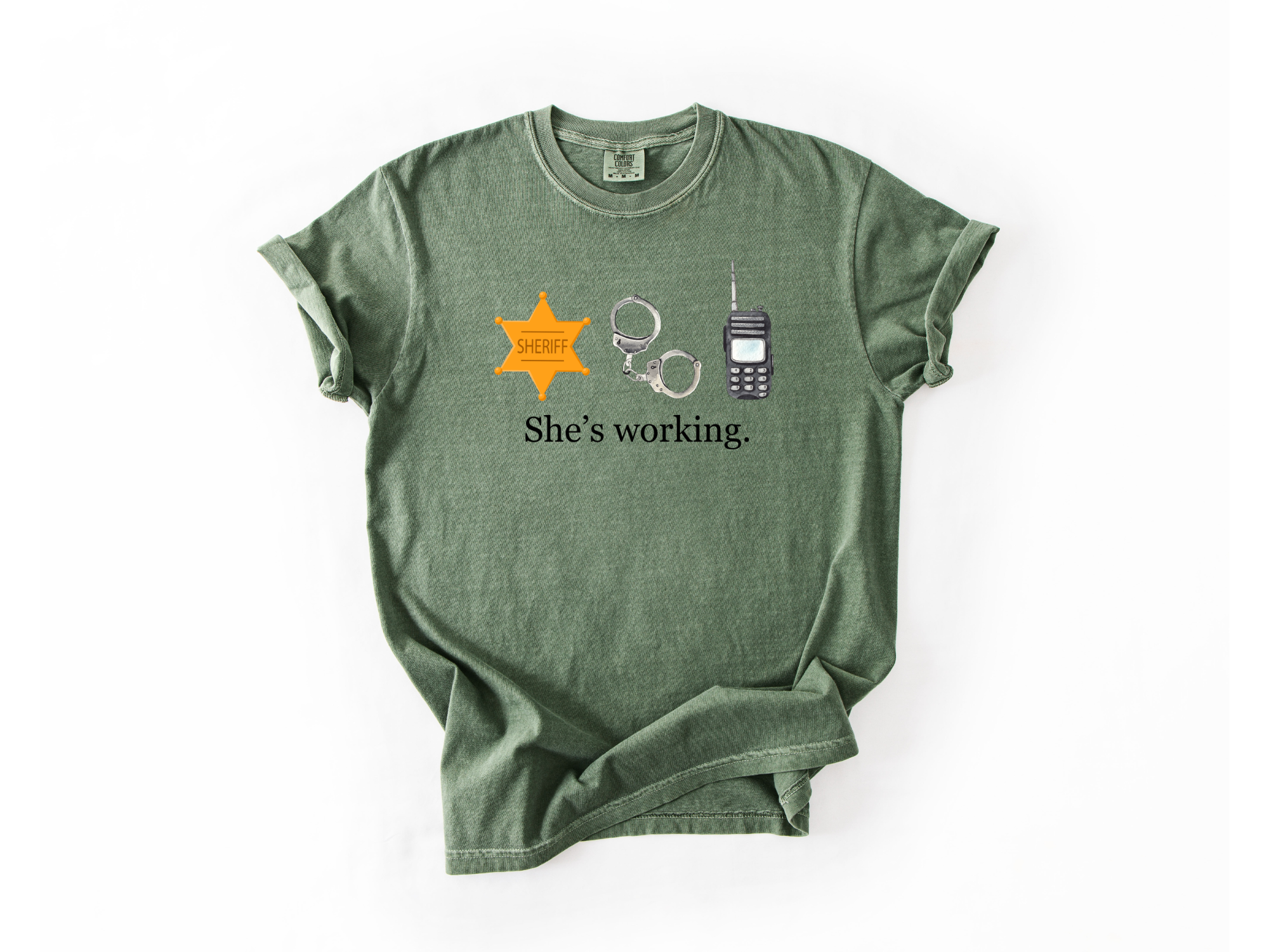"She's Working" - Deputy Unisex Tee