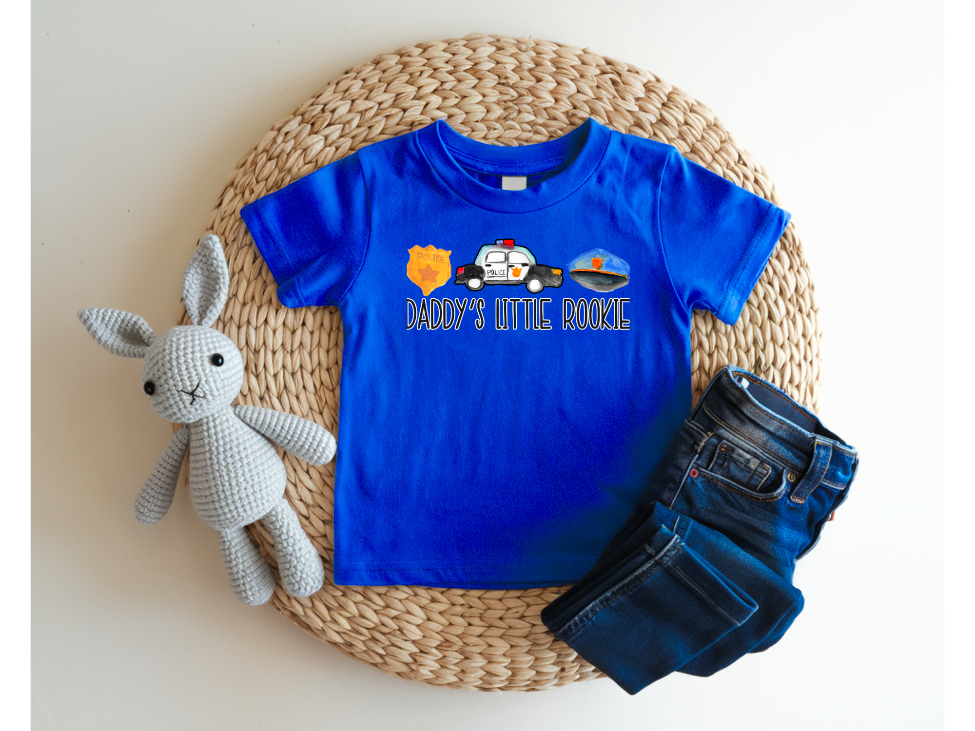 Daddy's Little Rookie Toddler Tee