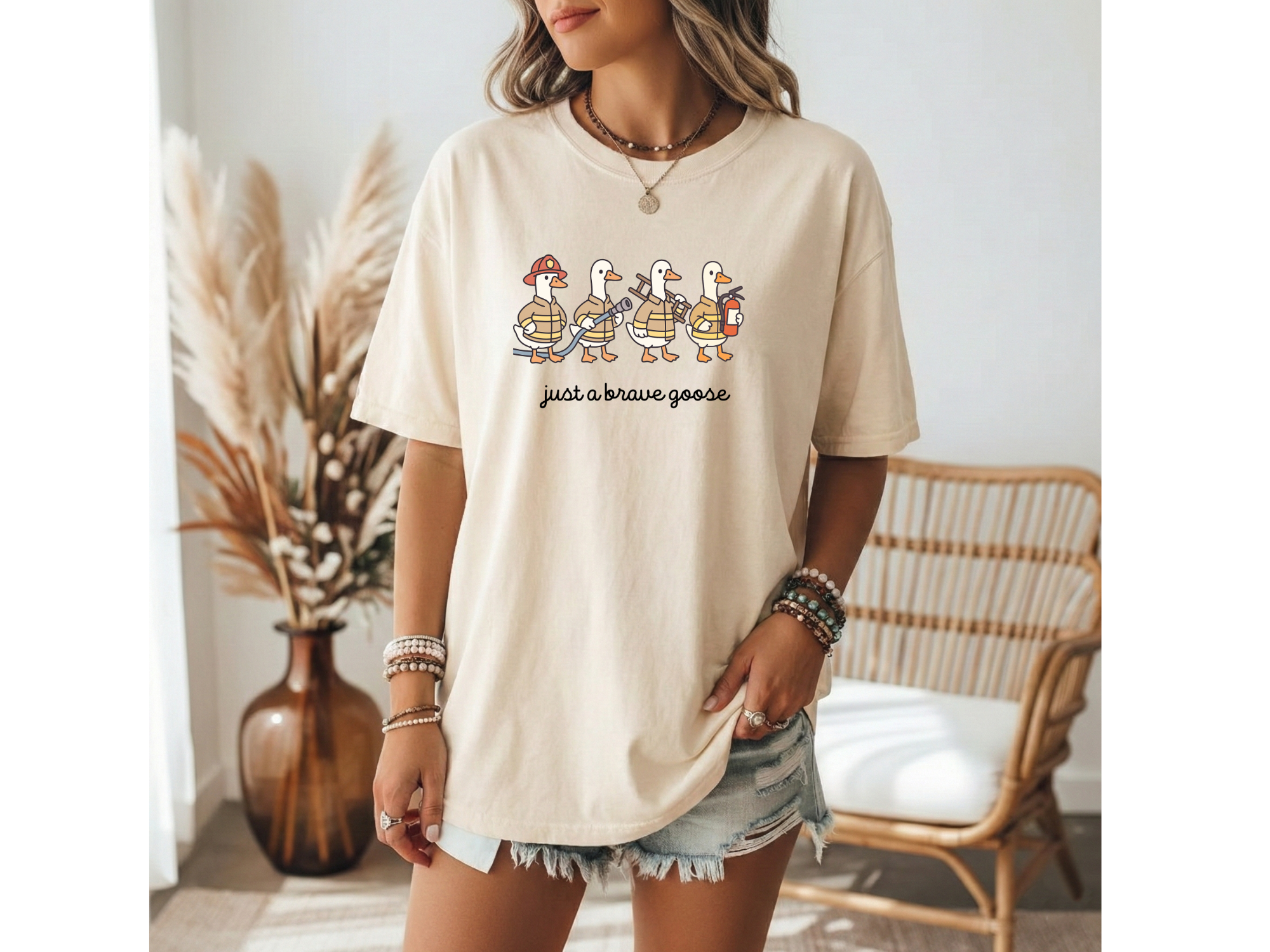 Just a Brave Goose Tee