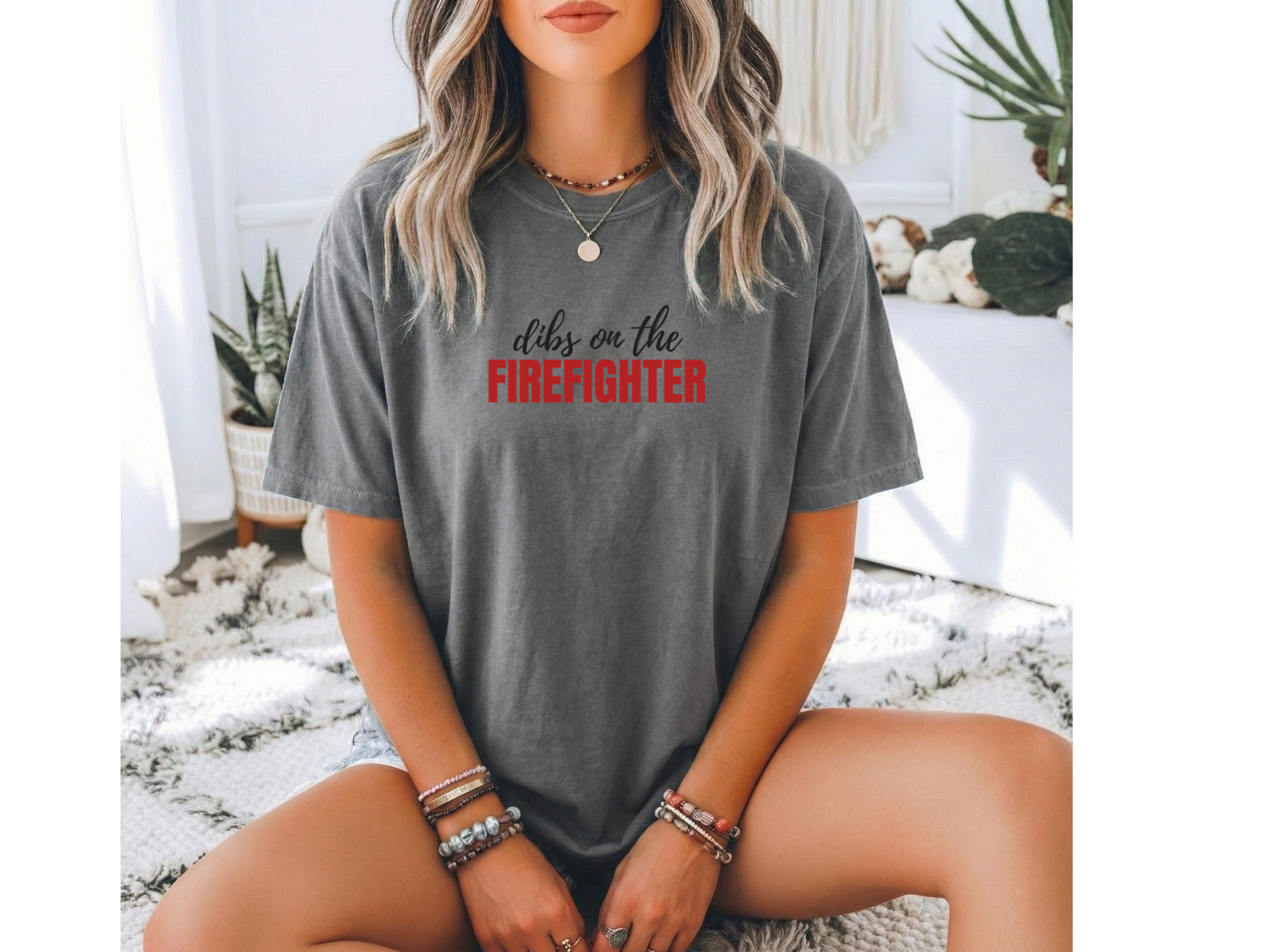 Dibs on the Firefighter Tee