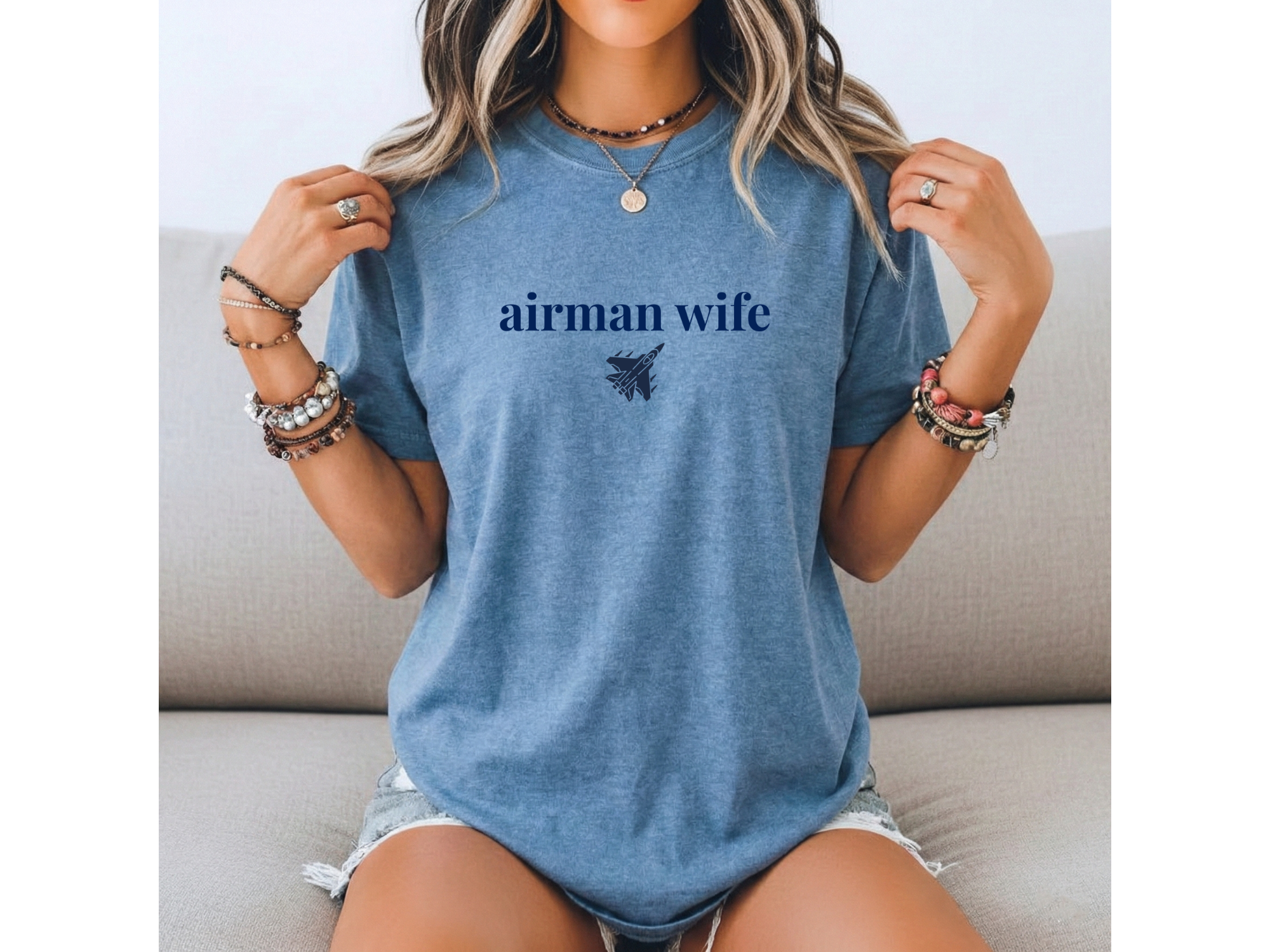 Proud Airman Wife Tee