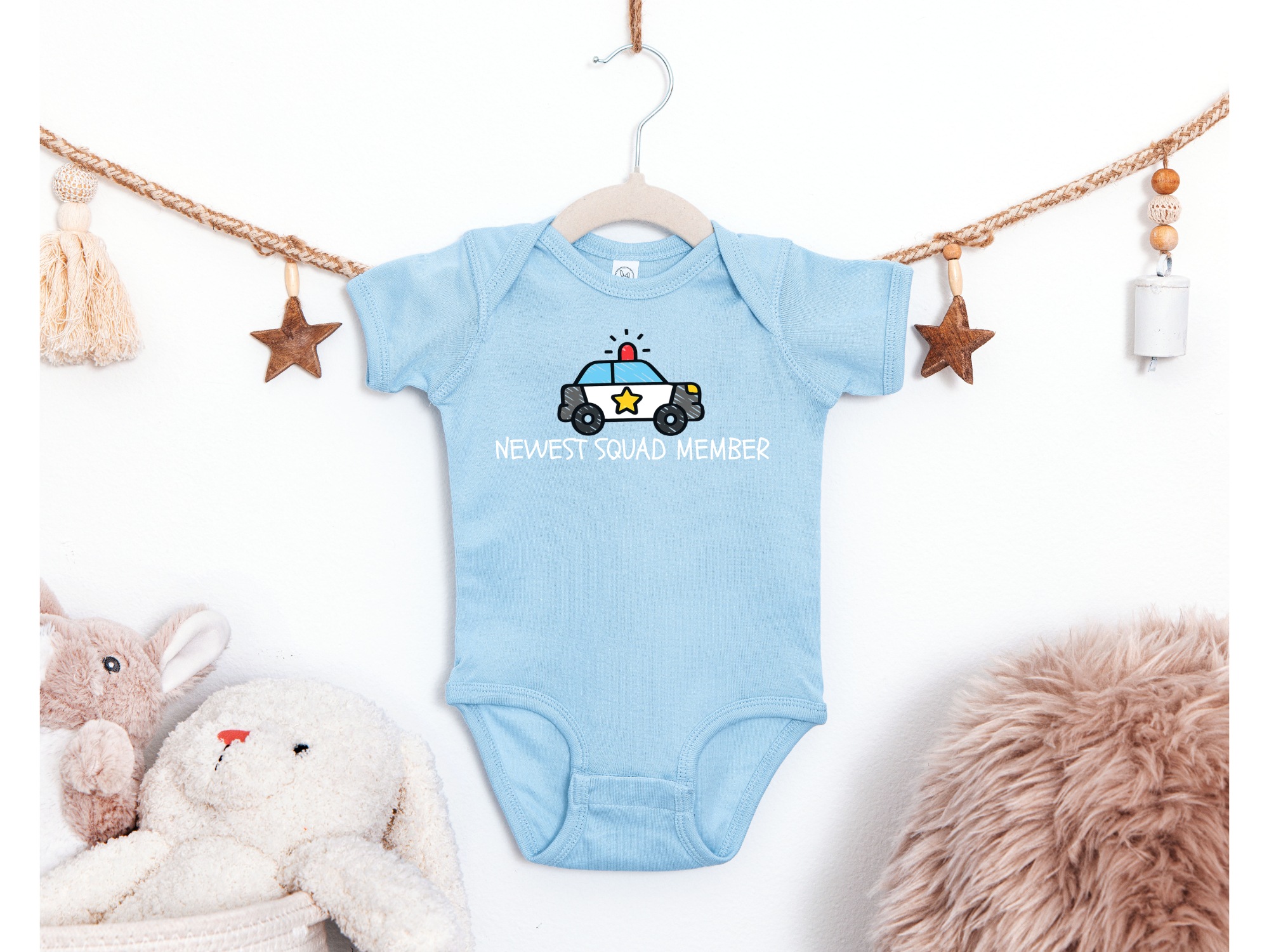 Newest Squad Member Baby Bodysuit