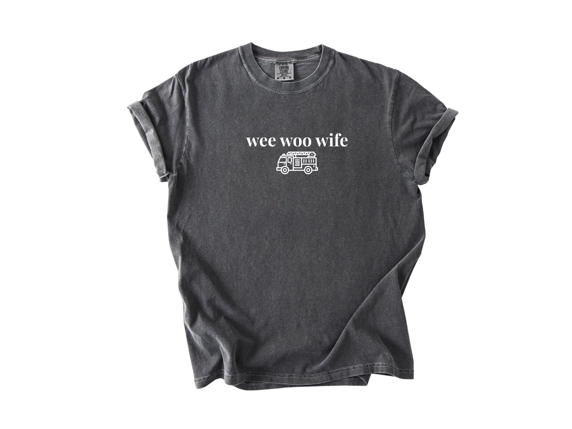 Wee Woo Wife - Fire Tee