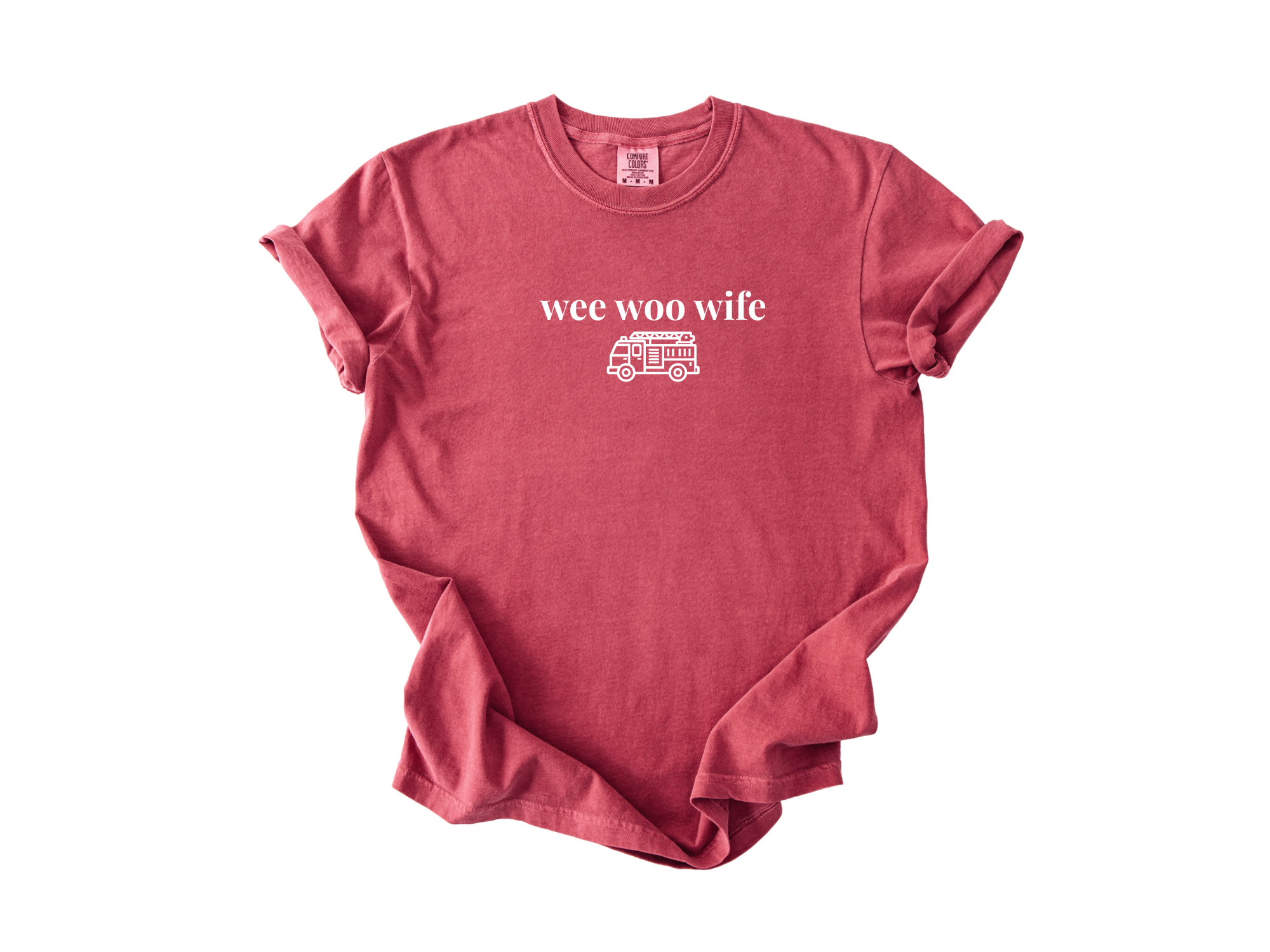Wee Woo Wife - Fire Tee