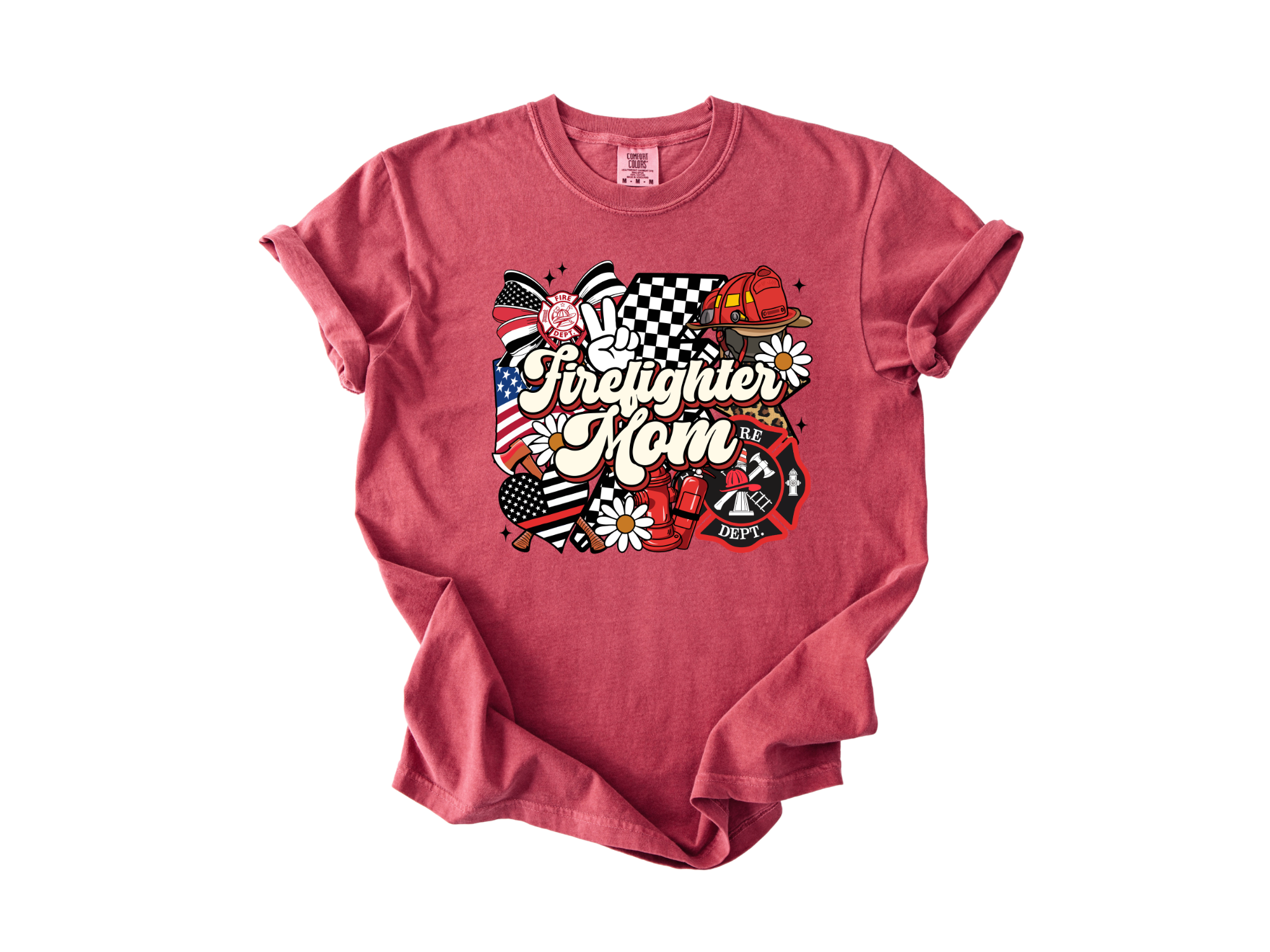 Firefighter Mom Tee