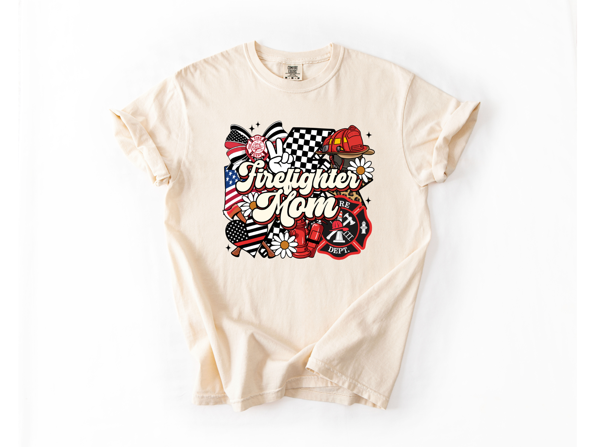 Firefighter Mom Tee