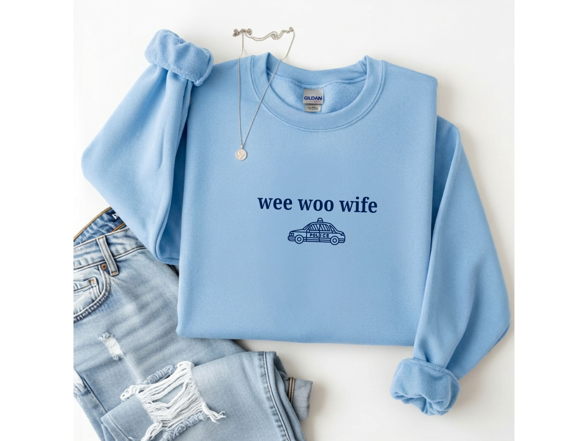 Wee Woo Wife Crewneck
