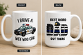 I Drive a Wee Woo Car | Police Dad Mug