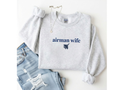 Proud Airman Wife Crewneck