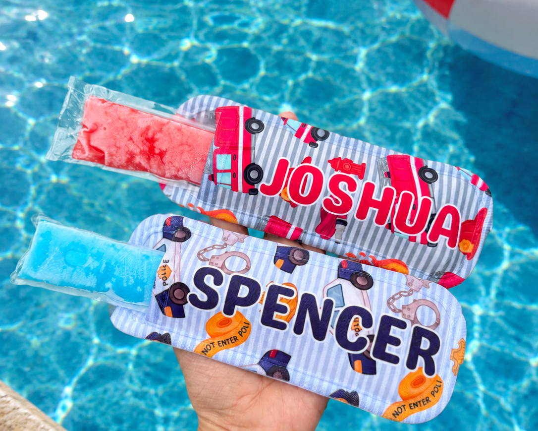 Personalized Ice Pop Holder