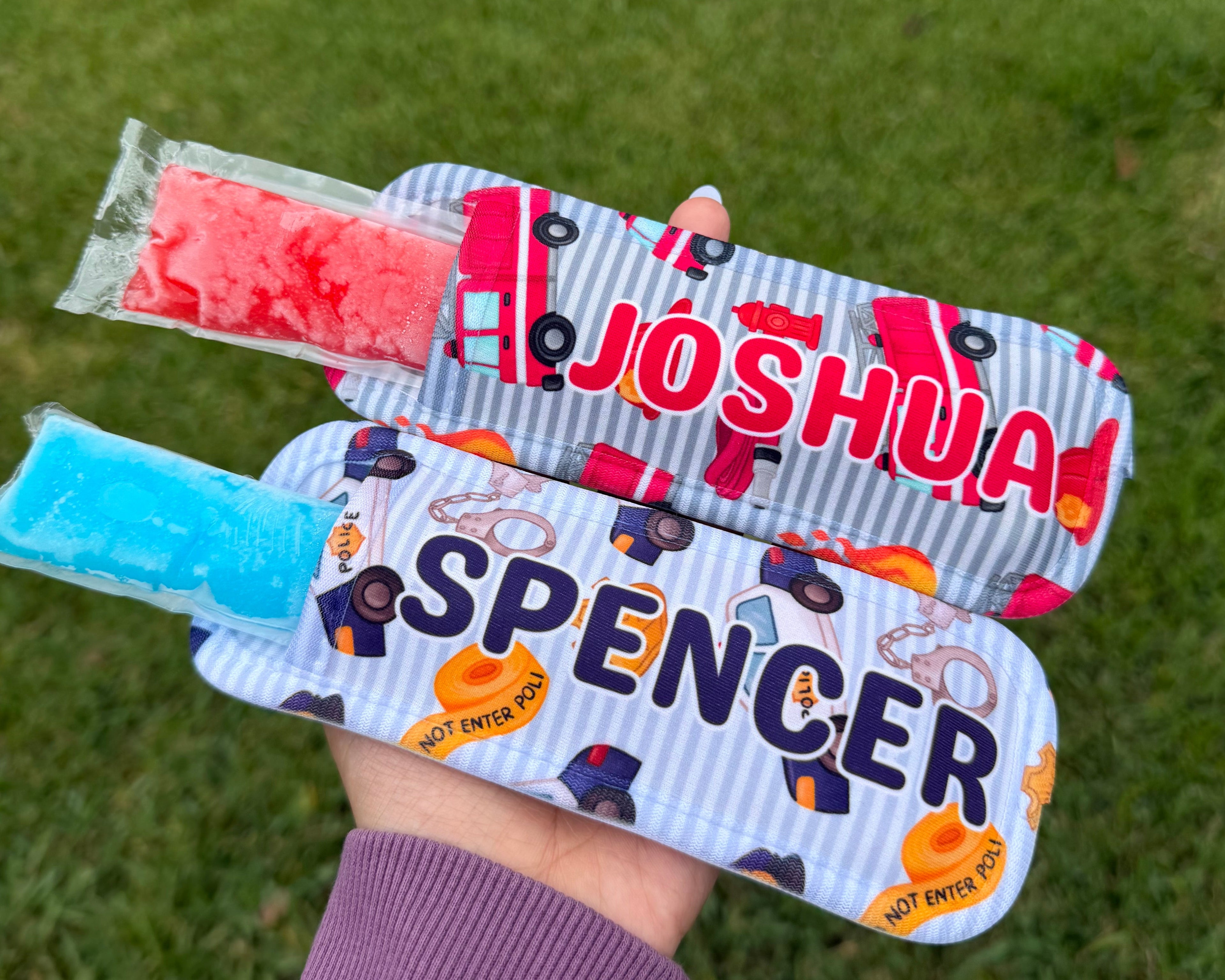 Personalized Ice Pop Holder