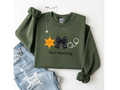"He's Working" Deputy Support Crewneck